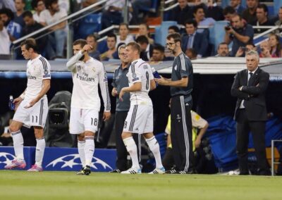 Bale, Kroos y Nacho