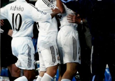 Woodgate, Robinho y Guti